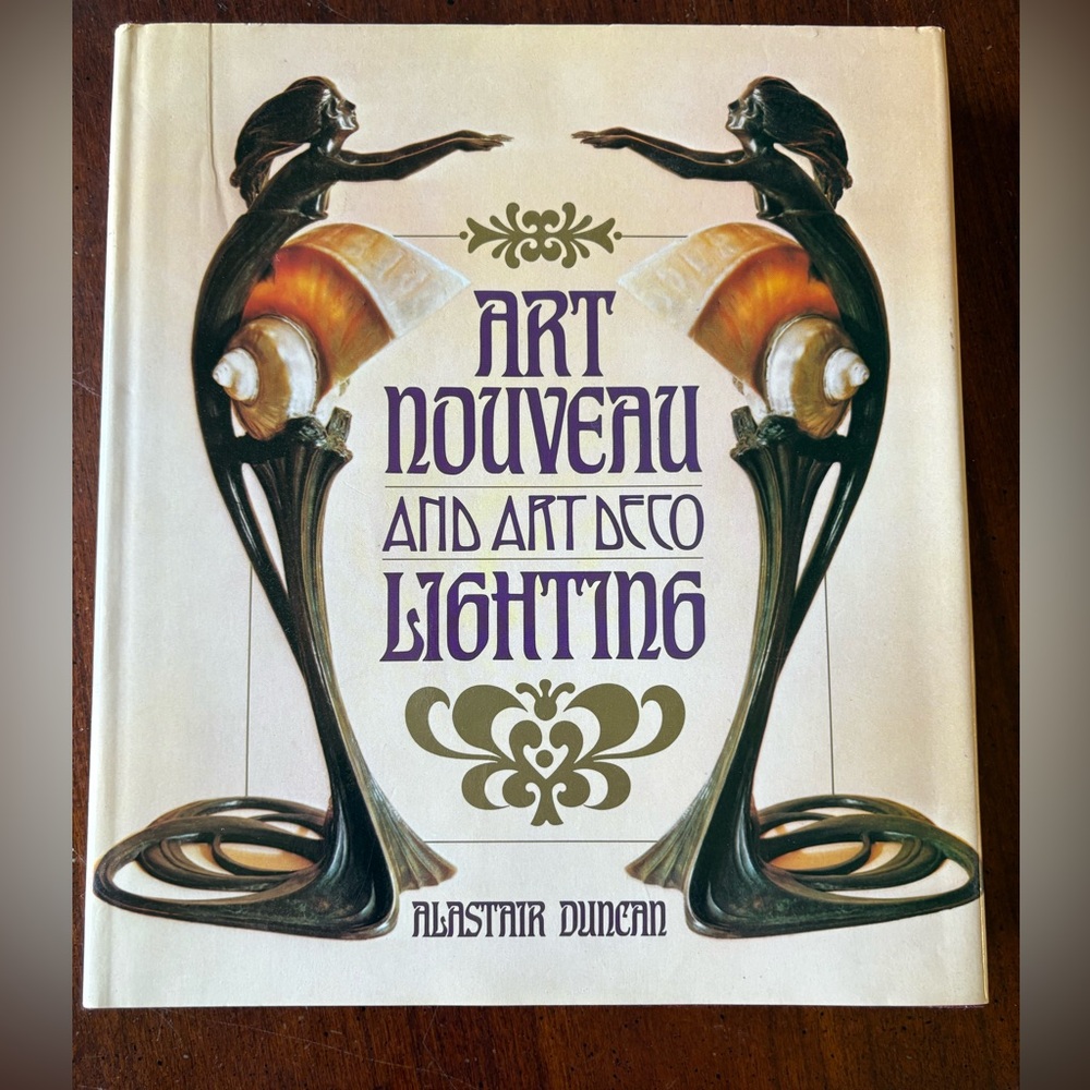 Art Nouveau and Art Deco Lighting book❣️
